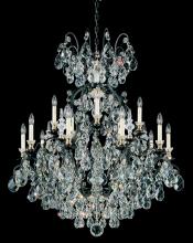 Schonbek 1870 3773-48S - Renaissance 16 Light 120V Chandelier in Antique Silver with Crystals from Swarovski®