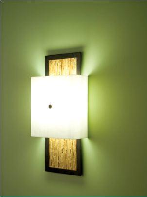 Windows-Sconce-Fluorescent-White Diffuser-White Windows,Silver Platform