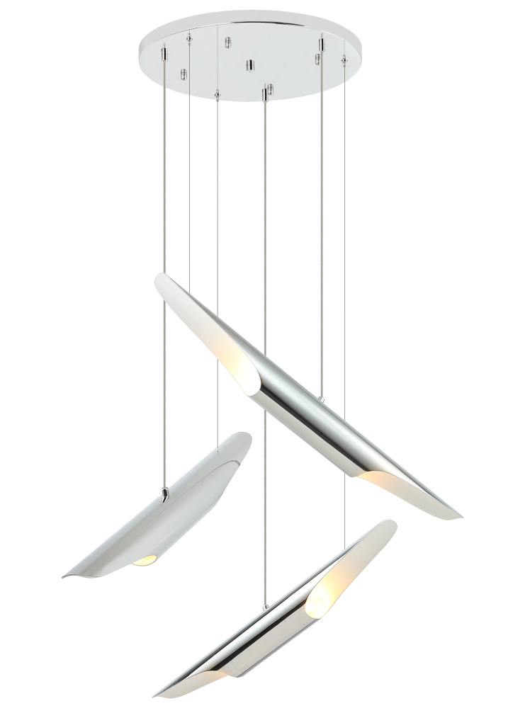 Stylus Chrome Chandelier