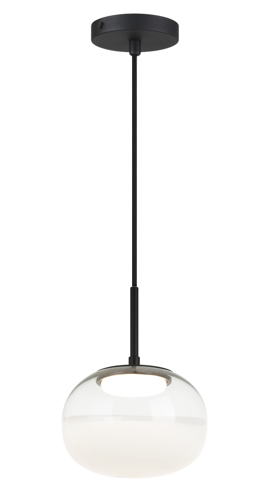 Jayce Matte Black Pendant