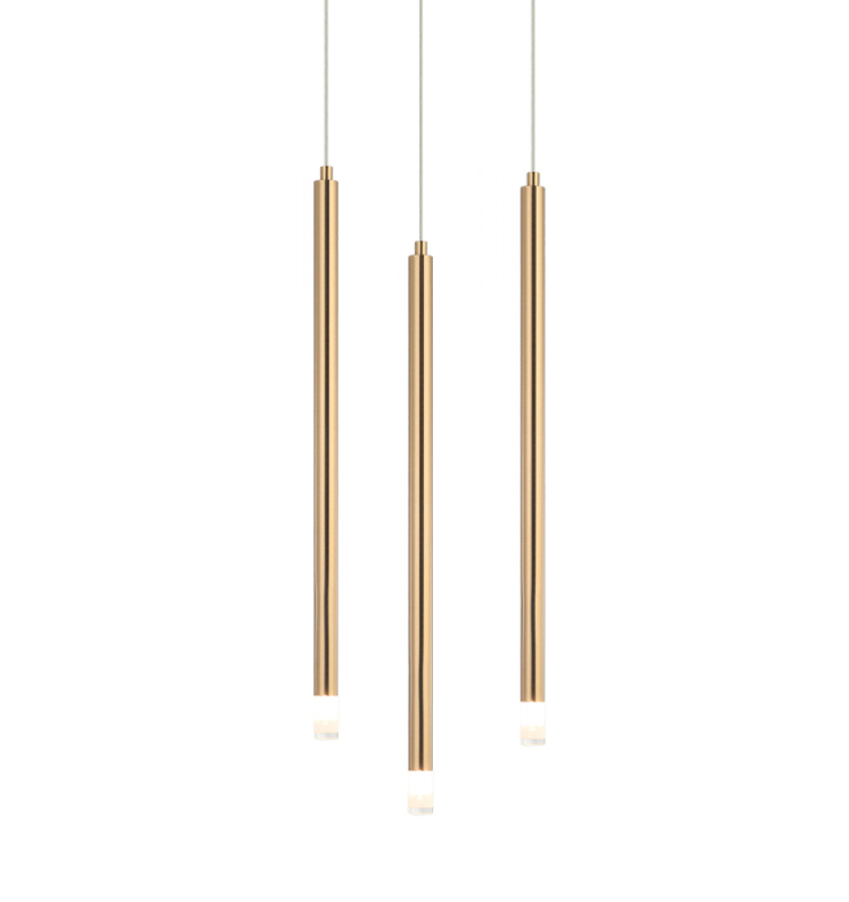 Reigndrop Aged Gold Brass Pendant