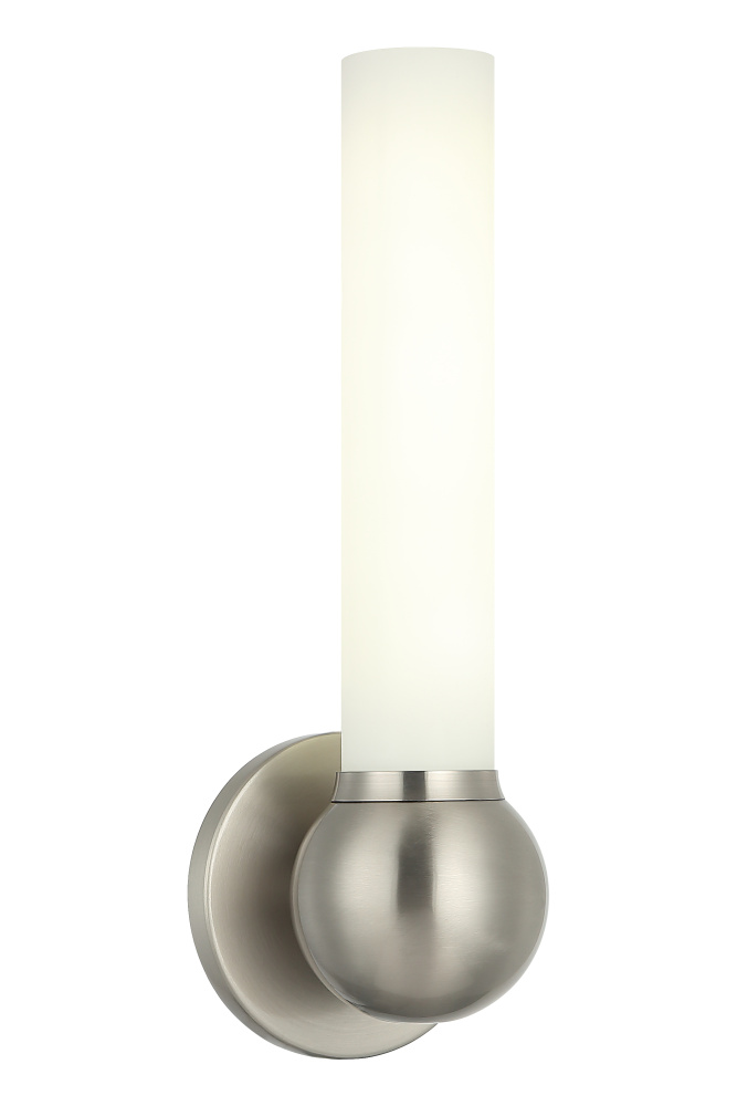 Pierce Brushed Nickel Wall Sconce