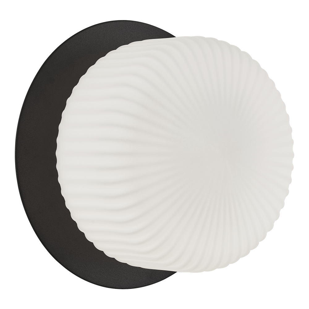 Knobbel Matte Black Wall Sconce