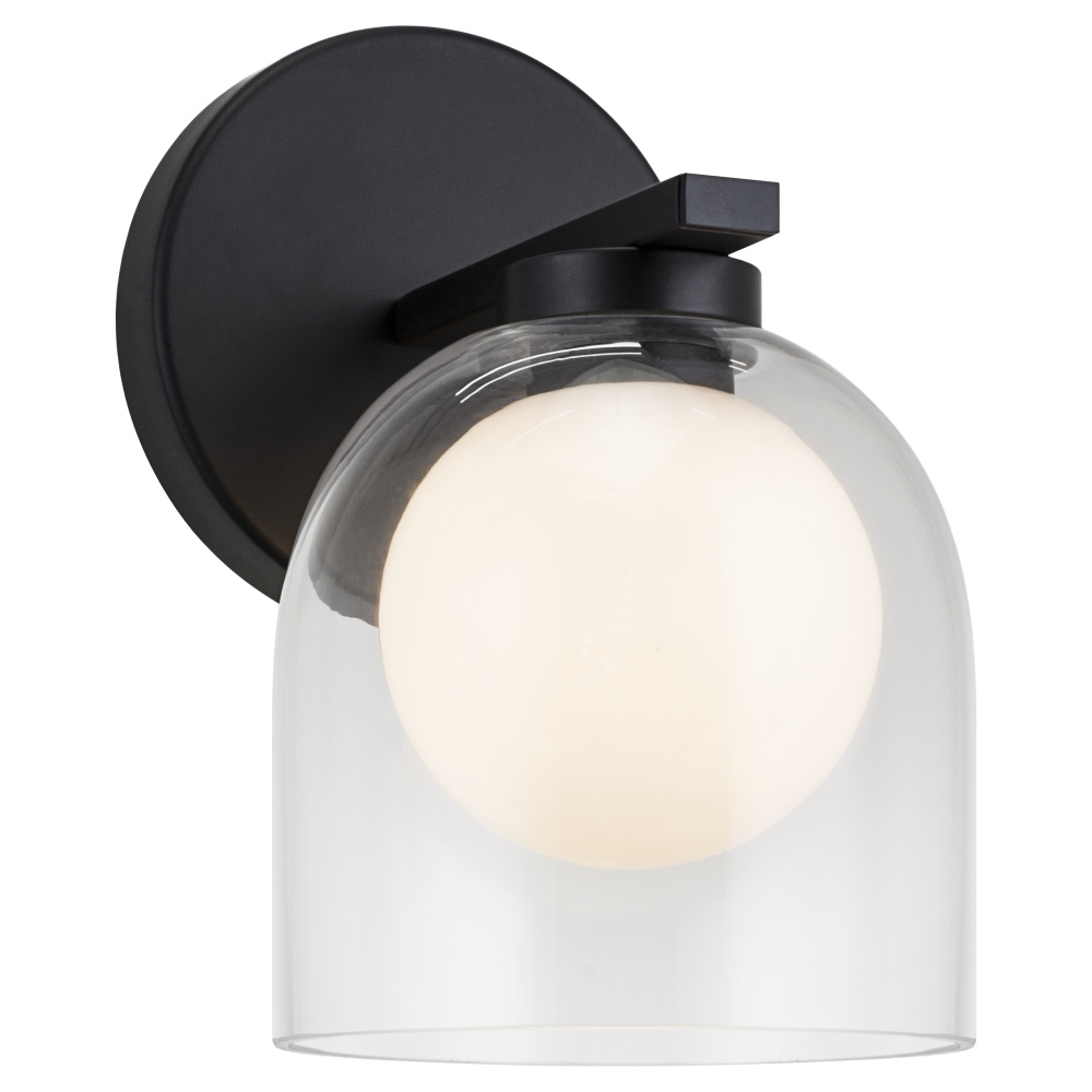 Derbishone Black Wall Sconce