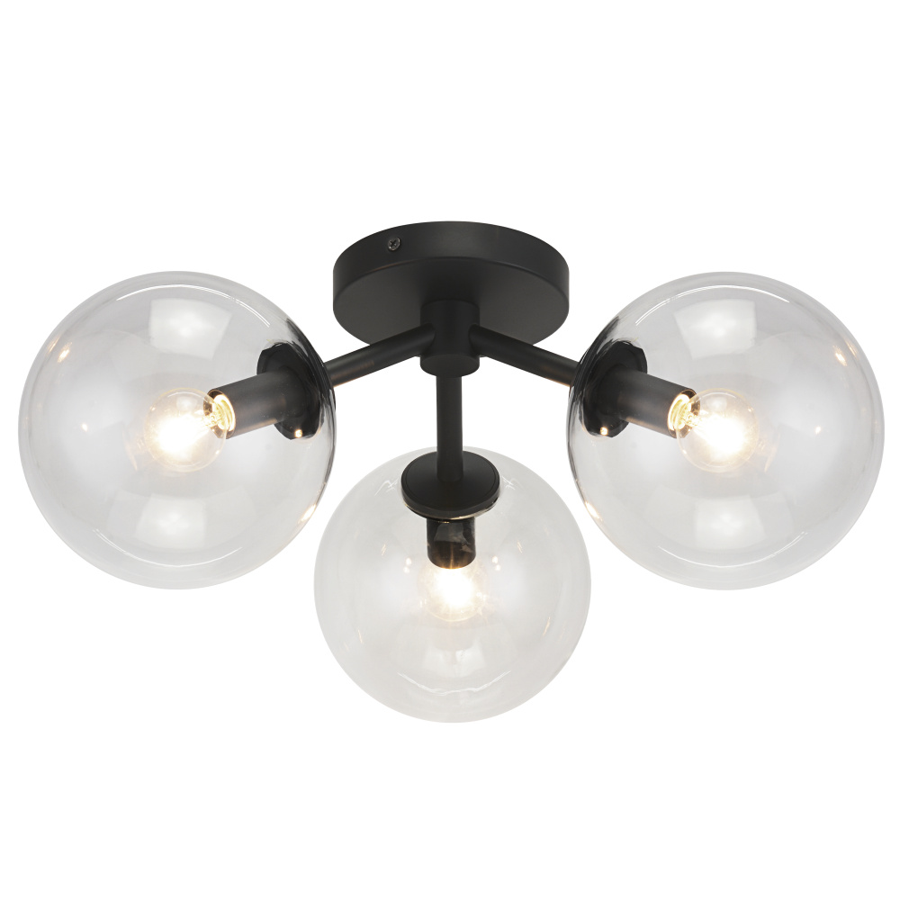 Novo Black Ceiling Mount