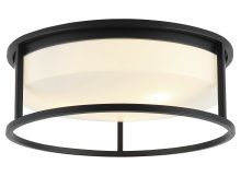 Matteo Lighting M15003MB - Framerton Matte Black Ceiling Mount