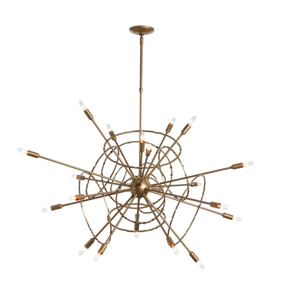 Olympus 20-Light Starburst Pendant
